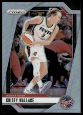 Kristy Wallace 2024 Panini Prizm WNBA #133 Silver Prizms Indiana Fever