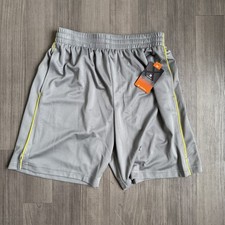 Tek Gear Basketball Shorts Medium Gray Mesh Y...