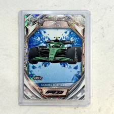 2025 Topps Chrome F1 GABRIEL BORTOLETO Rookie Diamond 75th Blue /150 Rc — 2025 Topps Chrome F1 Diamond 75th Anniversary rookie card for sale on eBay