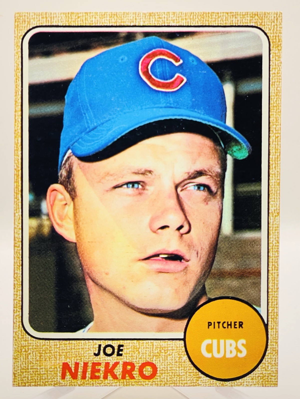 1968 Topps High # Joe Niekro #475 Cubs