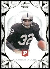 2024 Leaf Trinity Pristine Football #71 Marcus Allen