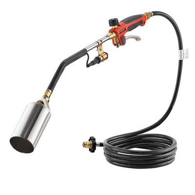 #ad VEVOR Propane Weed Torch Burner Ice Snow Melter 1800000 BTU 10 ft Hose Portable $38.99
