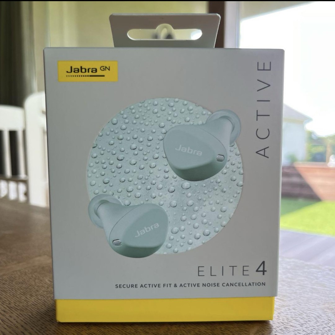 【未使用】Jabra ELITE4 ACTIVE Jabra Elite 4 Active True Wireless Noise Cancelling In-Ear