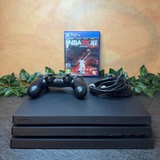 Sony PlayStation 4 Pro 1TB Console PS4 Nera ◾️ con controller e NBA2K16