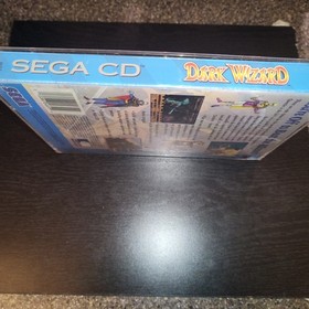 Dark Wizard (Sega CD, 1994) Complete with Registration Card