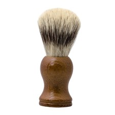 Vintage Men Shaving Brush with Wooden Handle, Women Make Up Powder Brush,