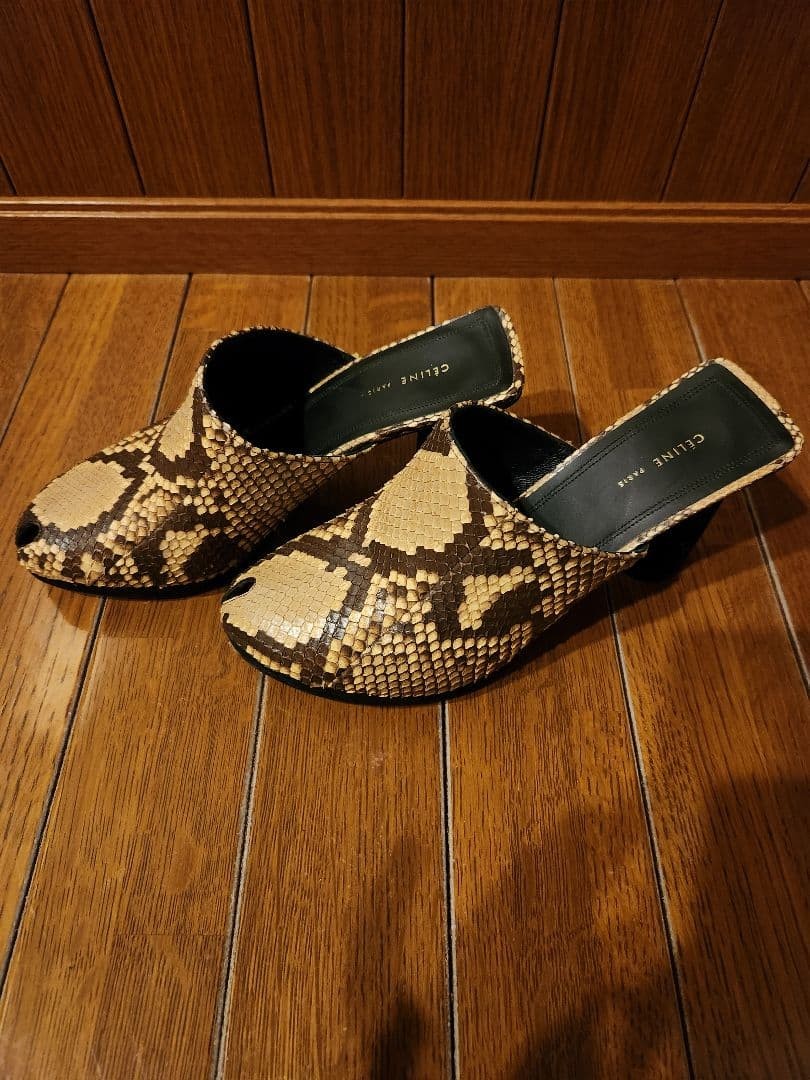 CELINE Python Sandals - image 2