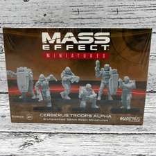 Mass Effect Miniatures Cerberus Troops Alpha Resin Miniatures 32mm