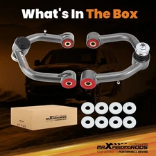 2pcs Front Upper Control Arms 2-4" Lift For Toyota Tundra 2000-06 Sequoia 01-07