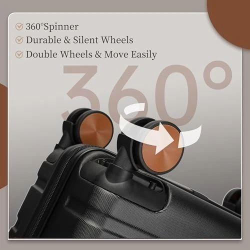 Maleta de mano Noble aprobada por la aerolínea TSA (20 pulgadas) Foto 4 de 4