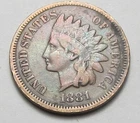 1881 INDIAN HEAD CENT,MOST OF LIBERTY, VERY NICE COIN!!!!(A7)