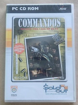Commandos: Beyond the Call of Duty (2003, PC CD-ROM, EIDOS) *NEW SEALED IMPORT*