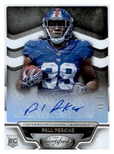 2016 Panini Certified #CPS-PP Paul Perkins Certified Potential Signatures #/99