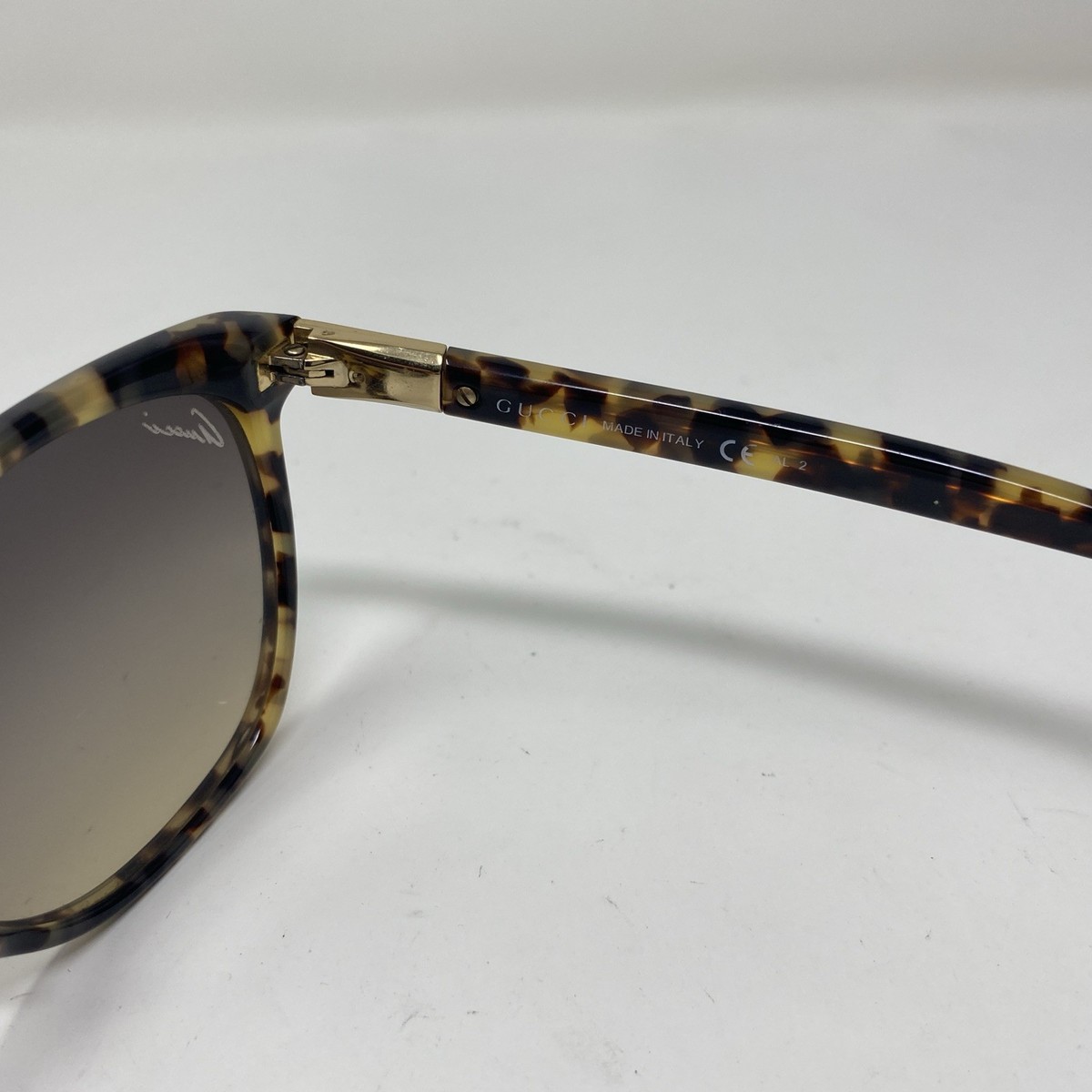 GUCCI GG 3502/S 4GXED 57-17-140 TORTOISE W/ BROWN LENS 