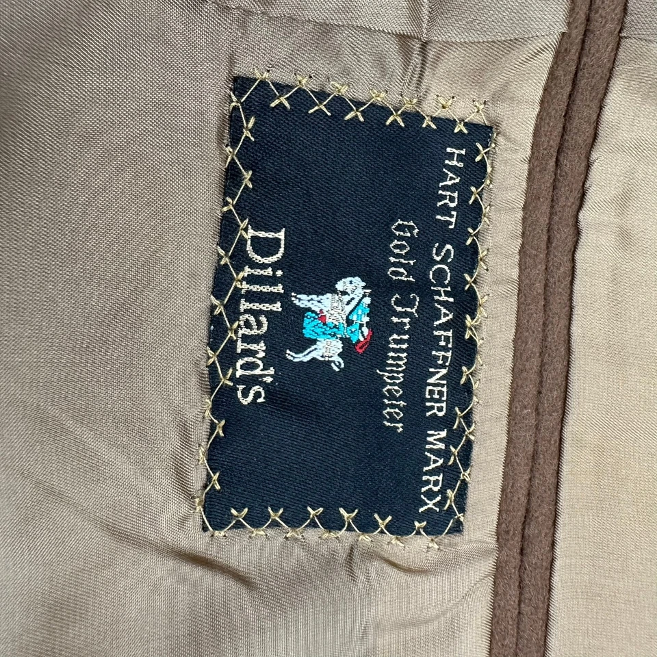 Blazer Hart Schaffner Marx Masculino 39S Cashmere Loro Piana Tecido Preppy Clássico - Imagem 4 de 4