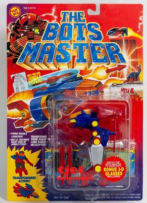 The Bots Master Heli B. Action Figure Build Jungle Fiver Toy Biz 1994 New Rare