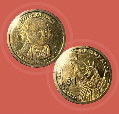 2007 S Circulated Proof John Adams Presidential Dollar, Fun to find great to own