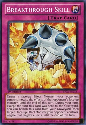Breakthrough Skill - BP02-EN215 - Common - 1st Edition x1 - Near Mint