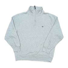 Vintage Nautica grey quarter zip sweatshirt - SIZE XL