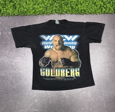 Rare Vintage 1998 WCW GOLDBERG Overprint Tee