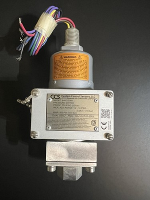 #ad CCS 646GZEM1 Pressure Switch Adjustable Range 1.2 16 Psig New Never Used $515.00