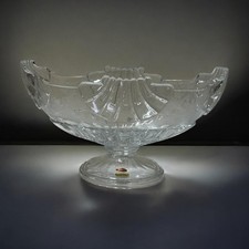 Stunning Moser Crystal Glass Compote With Box