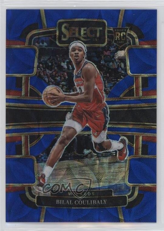 2023 Select Concourse Blue Scope Prizm /249 Bilal Coulibaly #97 Rookie RC 19fe