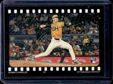 2026 Topps Heritage Bubba Chandler Ready and Action RC Rookie #RA-BC Pirates