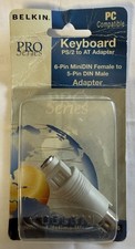 BELKIN F2N018 KEYBOARD AT to PS/2 ADAPTER, 5PINDIN Female to 6 PIN MINIDIN MALE