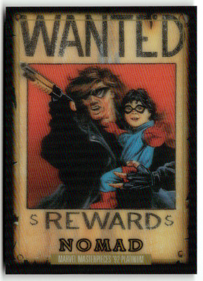 2024 Skybox Marvel Masterpieces '92 No. 70 Nomad Lenticular