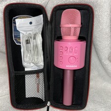 Bonaok 3-In-1 Portable Handheld Wireless Bluetooth Karaoke Microphone / Speaker