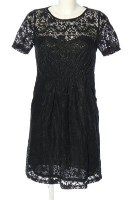 SEE U SOON Spitzenkleid Damen Kleid Gr. DE 38 schwarz Casual-Look