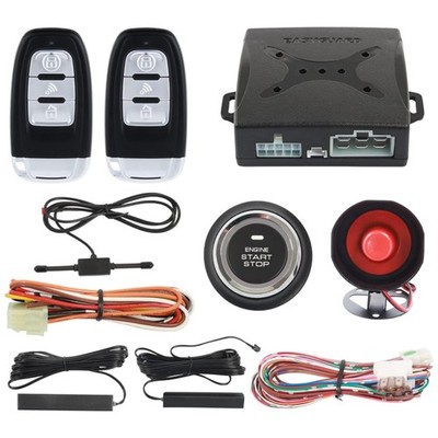 Smart Key PKE Car Alarm System with Remote Start