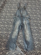 Baby Gap Denim Vintage Style Overalls Size 4