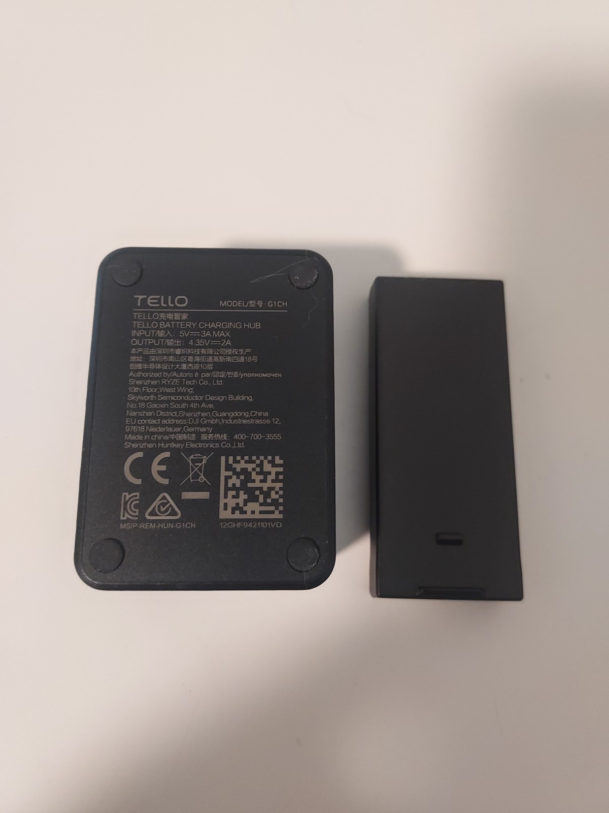 One Intelligent Flight Battery and Charging Hub Bundle for DJI Ryze Tello Drone 