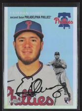 2023 Topps Chrome Platinum Anniversary #176 Esteban Quiroz Refractors