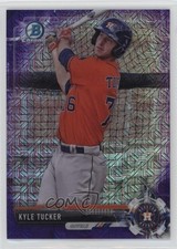 2017 Bowman Chrome Prospects Mega Box Purple Refractor /250 Kyle Tucker 4d3