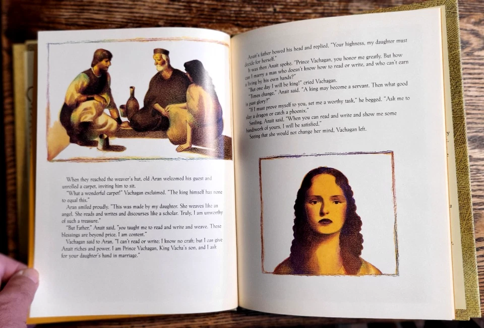 Book: Autographed A Weave of Words, Robert D. San Souci, Illus by Raúl Colón - Image 4 of 4