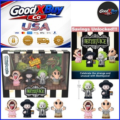 Beetlejuice Special Edition Movie Characters Collectible Set 4 Figures