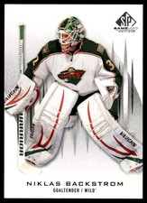 2013 SP Game Used Hockey Niklas Backstrom 54 Minnesota Wild