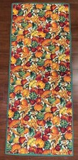 Double Sided Quilted Padded Table Runner Fall/Christmas Themed Rectangular 48  