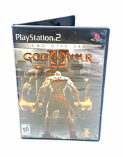 God of War II PS2 Original Case Manual Inserts Black Label No Discs