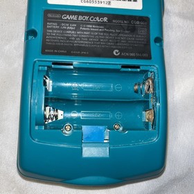 Nintendo Game Boy Color Teal CGB-001. Great Color Tested Working