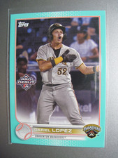 2022 Topps Pro Debut Aqua #PD-25 Dariel Lopez