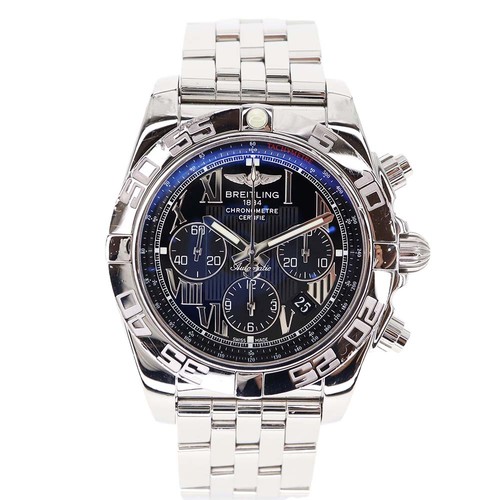 Breitling Chronomat 44 AB11012 B956 43mm SS Automatic Chronograph #KN255