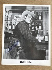 Actor Bill Hale AUTOGRAPHED Signed  8x10  Pho...