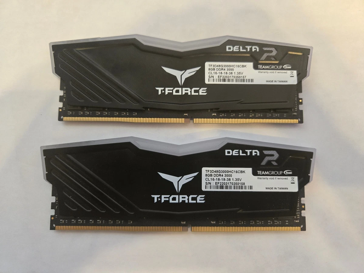Team Group DDR4 SDRAM 8 GB Capacity per Module Memory (RAM) for