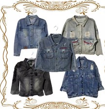Bulk buy Denim Jackets Vests Levi’s Lee Wrangler Worn Vintage Condition set of 5