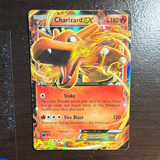 Pokemon Charizard EX 11/106 Flashfire Holo English 2014 HP 180 on eBay