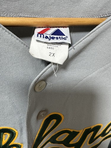 Vintage Oakland A's Bobby Crosby Majestic MLB Baseball Trikot 2XL genäht "Oakland" - Bild 2 von 3